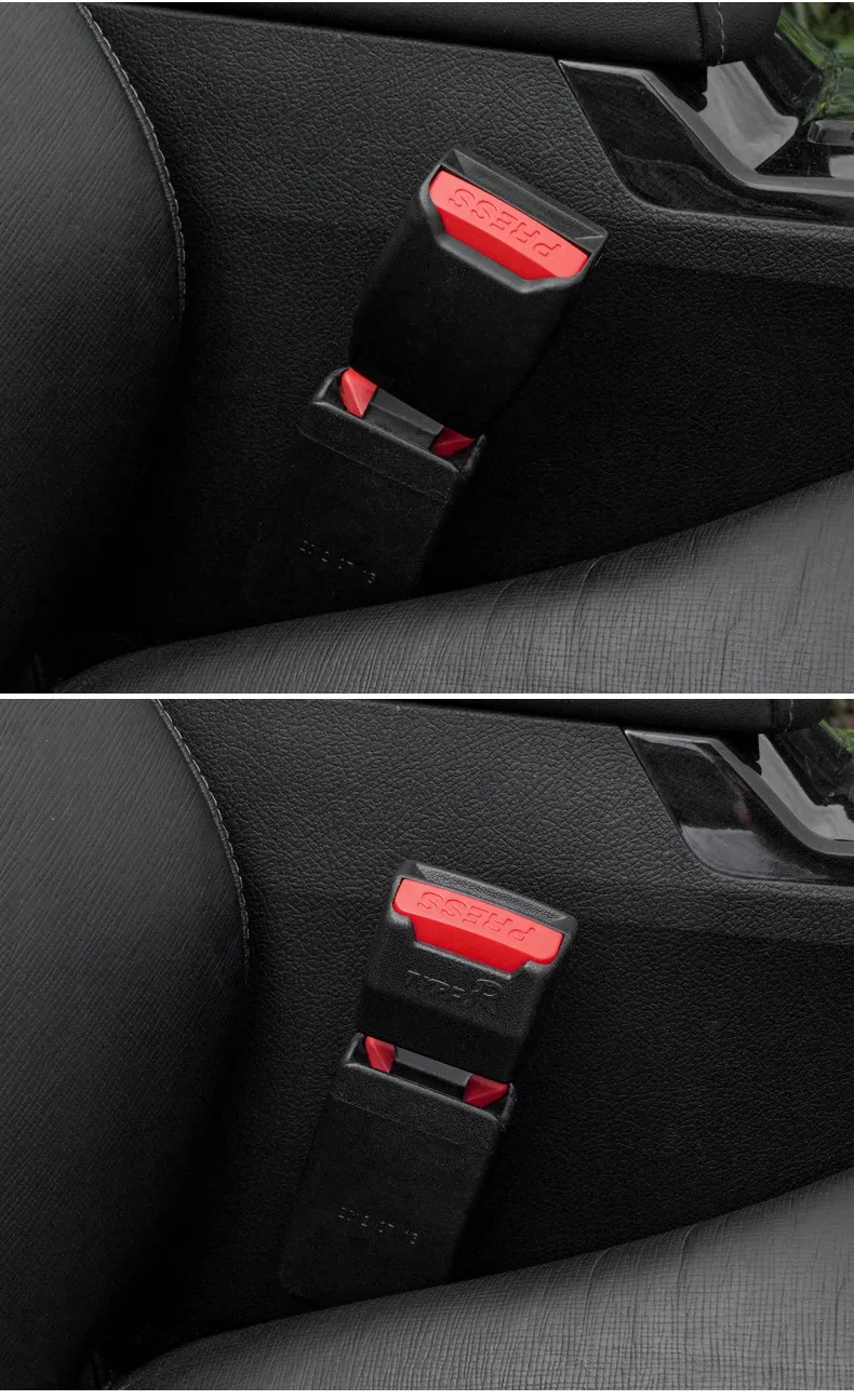 1/2PCS Auto Sitz Gürtel Clip Verlängerung Stecker Sicherheit Sitz Lock Schnalle Sicherheitsgurt Clip Extender Konverter Baby Auto sitz Zubehör – Detail 11