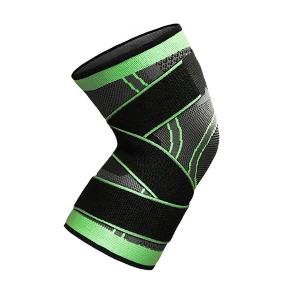 Rodillera elástica presurizada, Protector de soporte de rodilla para Fitness,  deporte, correr, artritis, articulación muscular, 1 unidad - AliExpress