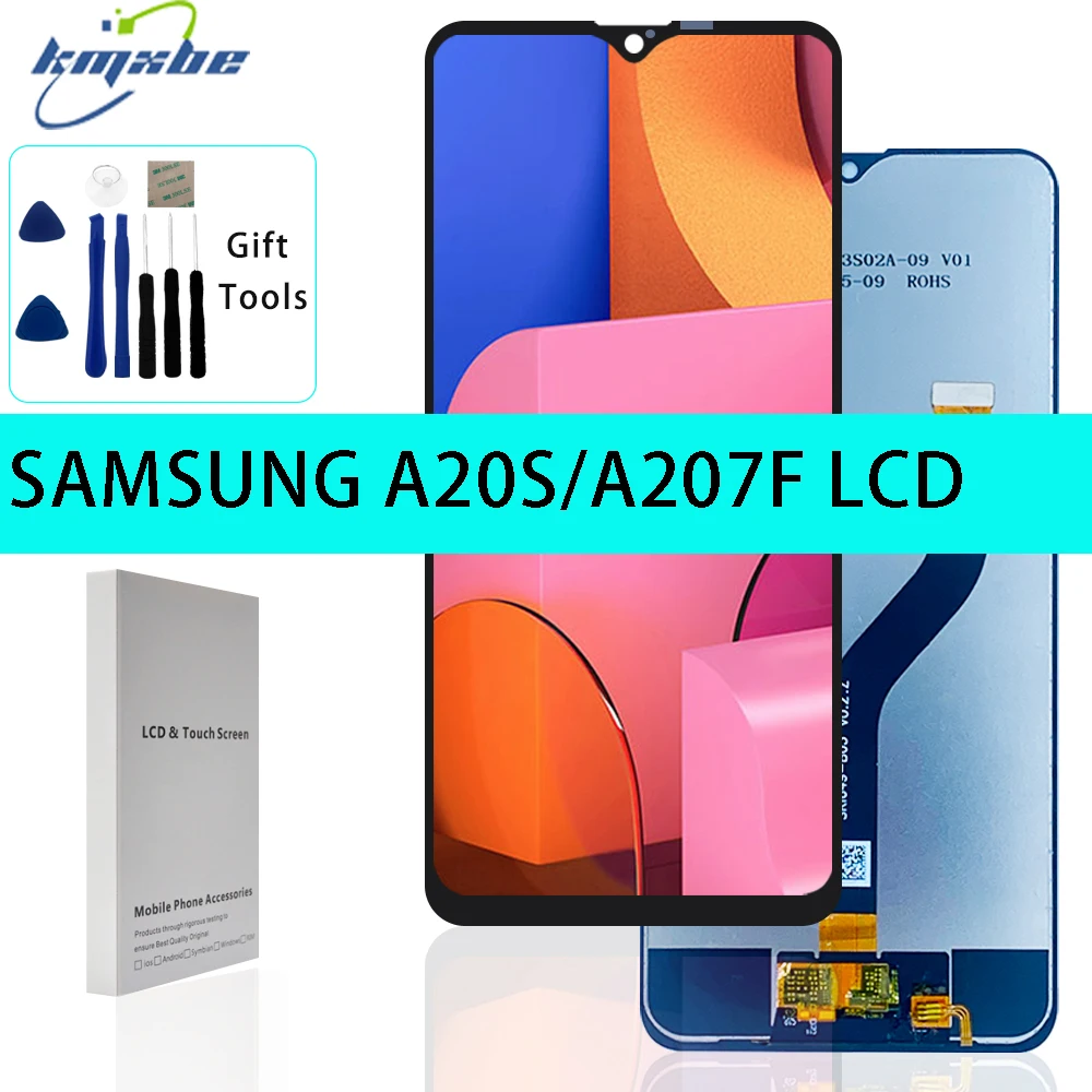 

6.5" Original LCD For Samsung Galaxy A20S A207F A2070 LCD Touch Screen Digitizer Assembly Replacement Parts For A207M Display