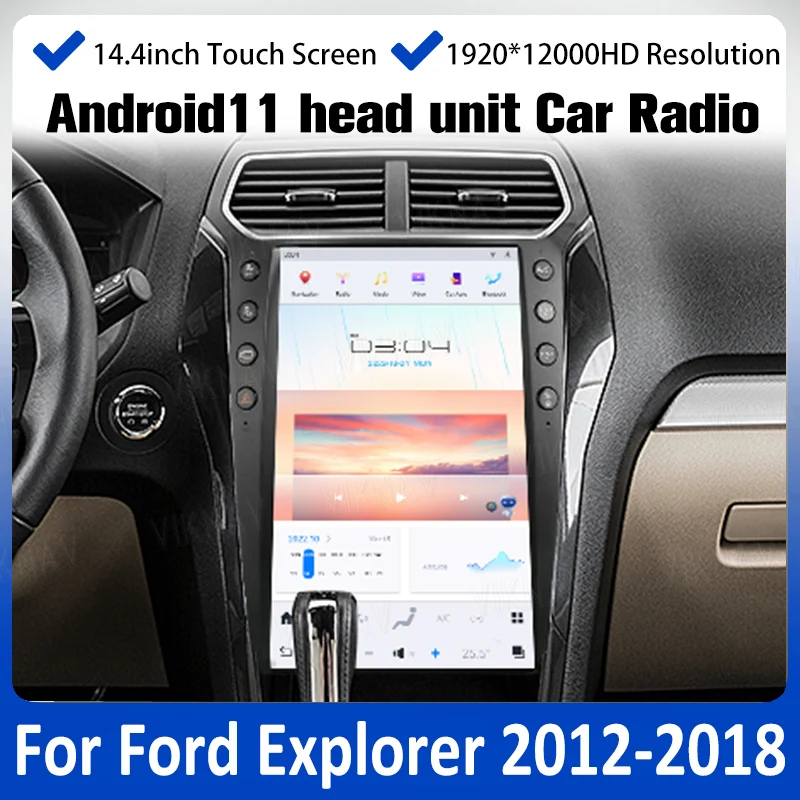 

car radio For Ford Explorer 2011-2019 android11 head unit Multimidia GPS navigation stereo player carplay