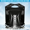 1PCS Running Hydration Vest Backpack, Lightweight Water Backpack Running Vest for Women Men Hiking Biking Cycling Jogging 4