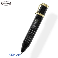 SERVO K07 Plus mini Mobile Phone Pen Dual SIM Camera Fan Bluetooth Dialer Radio Recorder Magic Voice Cellphone Long standby time 1