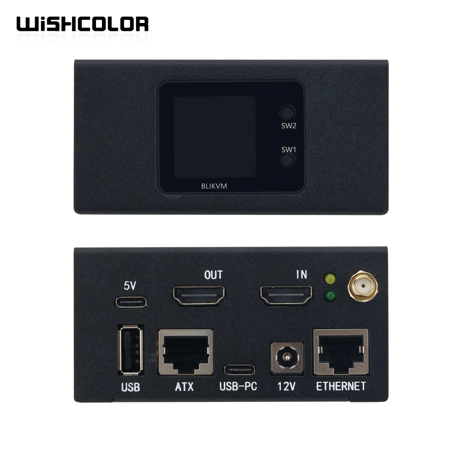 Wishcolor    Allwinner KVM, IP PoE HDMI ȣȯ  , BliKVM V4