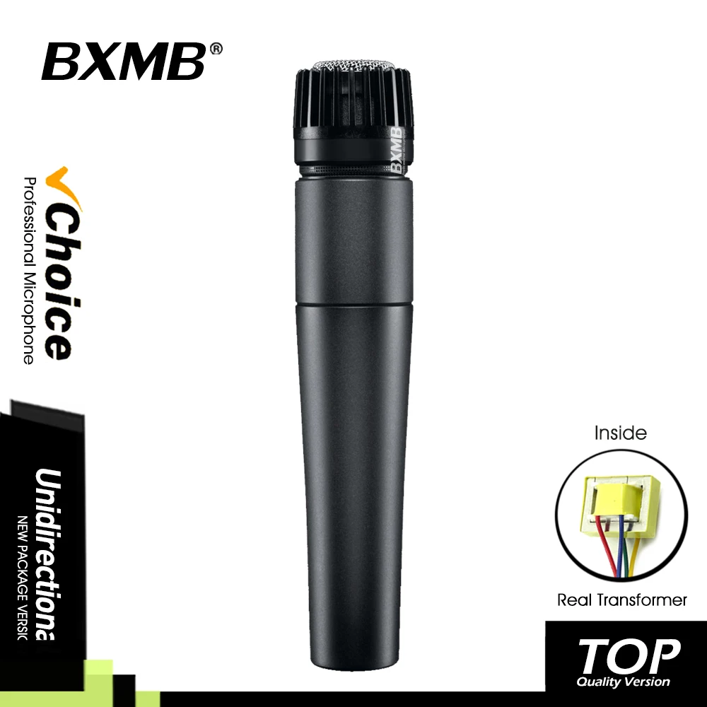 Professional Unidirectional Cardioid Dynamic 57LC Wired Microphone Live Performance Karaoke Real Transformer karaoke microphone