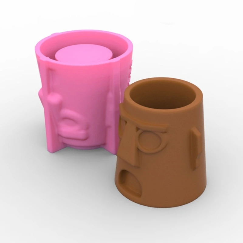 

Cute Boy Succulent Silicone Mold Ornaments Homemade Ashtray Flower Pot Handicraft Gift Homemade Flower Pot Resin Mold