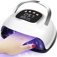 220W UV LED Nail Lamp for Nails Fast Curing Dryer Light Automatic Sensor UV Drying Lamp Gel Polish Professional Art Tools 1