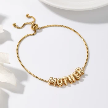 Custom Letter Personlised 3D Bubble Bracelet Gift for Her