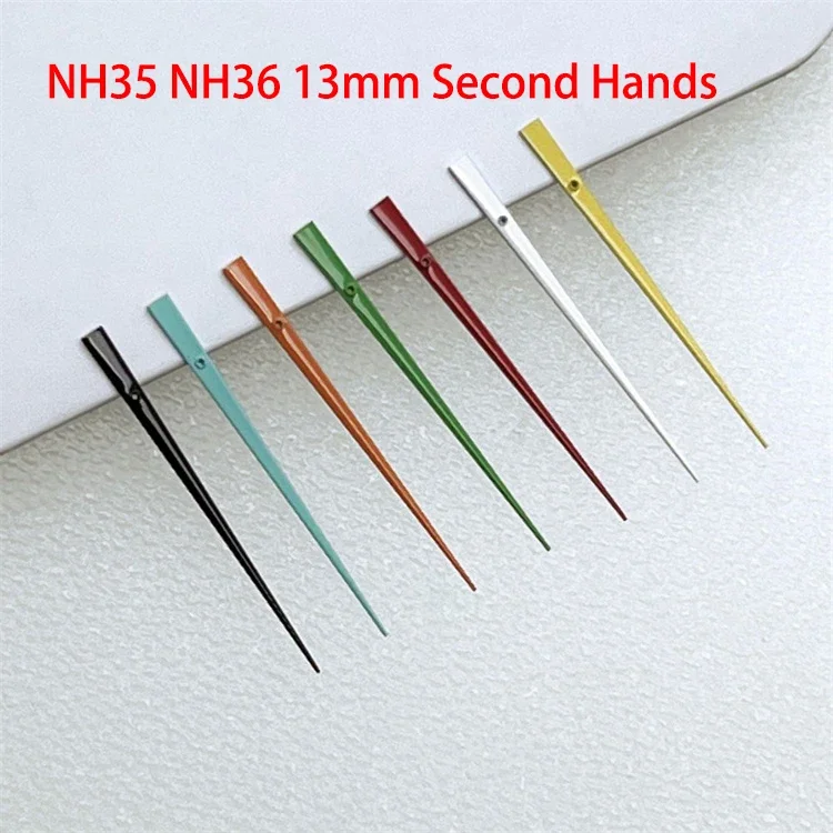 

NH35 указатели бывшая в употреблении 13 мм часы иглы для дайвинга Часы руки зеленые светящиеся подходит для NH35/NH36 механизм Новый DIY