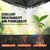 10 pieces of reusable tree weed control and moisturizing cover - non-woven biodegradable tree mat and grassland plastic film 2