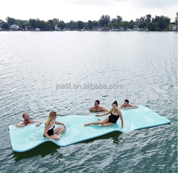 Inflatable Summer Water Bed Pad PVC Pool Float Tray For Adults Floating Water Hammock Swimming Pool Water Row Air Mattress 1