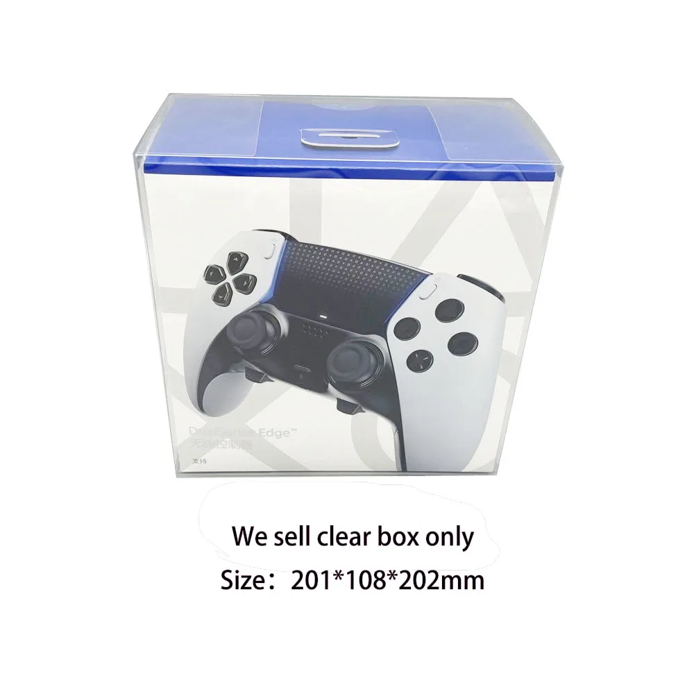 Custodia Protettiva In Pet Trasparente Per Ps5 Dualsense Edge Elite Game Storage Display Box Collection Case
