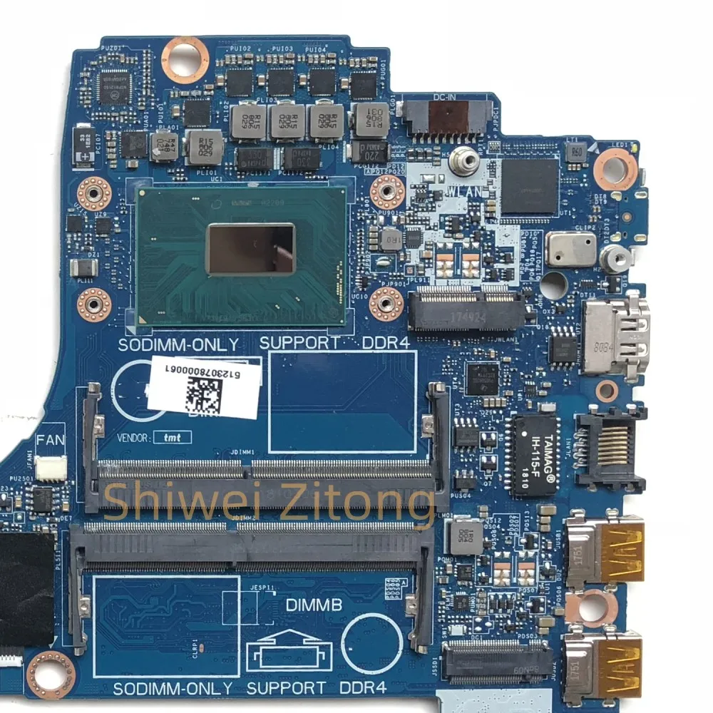 For Dell G3 3579 3779 Laptop Motherboard with I5/I7-8th CPU