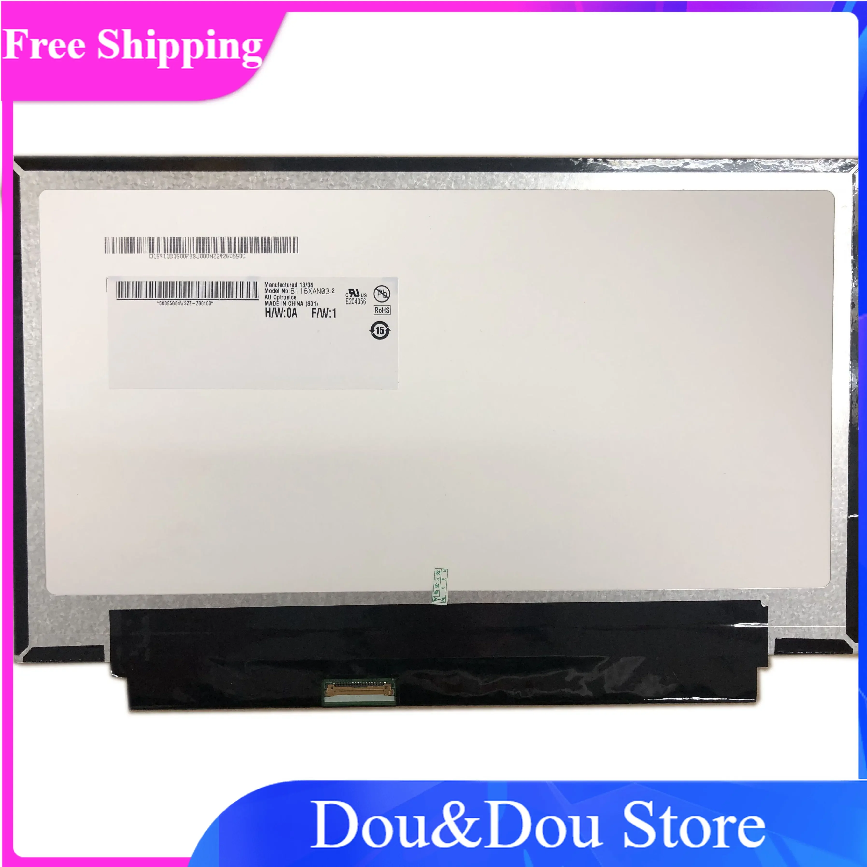 

B116XAN03.2 подходит для B116XAN02.2 11,6 дюйма 30 контактов без касания с отверстиями для винтов eDP IPS экран ноутбука
