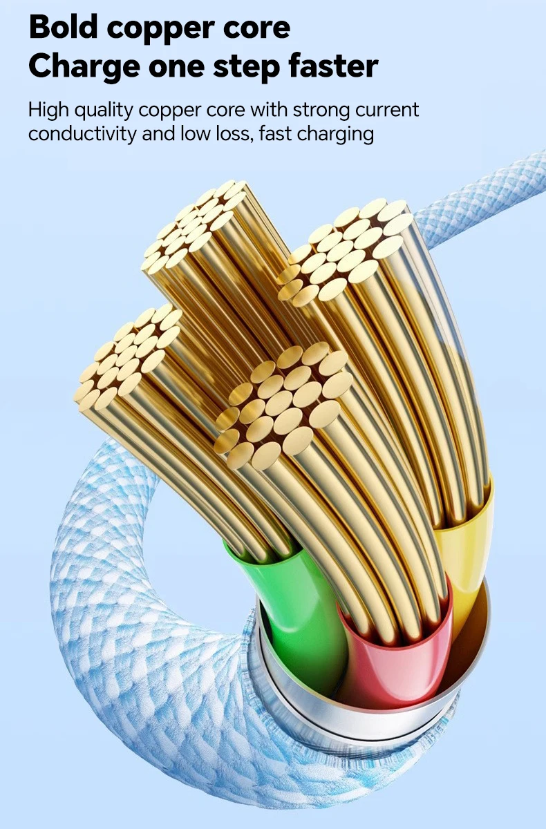 3 In 1 Fast Charging Cable 100W For Xiaomi iPhone Poco Micro USB Type C Charger Cable Cord Multiple Usb C Charging Wire Line