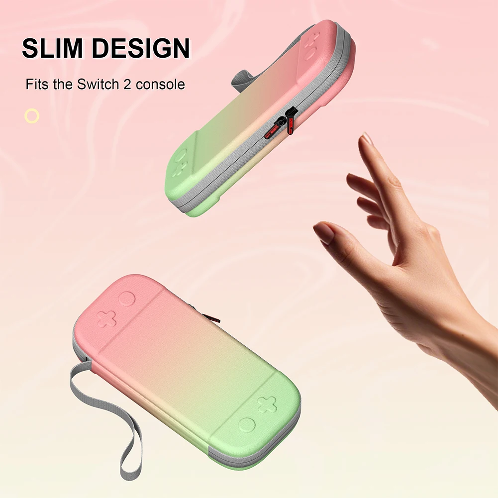 Shockproof Carrying Case For Nintendo Switch 2 Portable Storage Bag Pouch Anti-Scratch Protective Cover Shell For NS Accessories