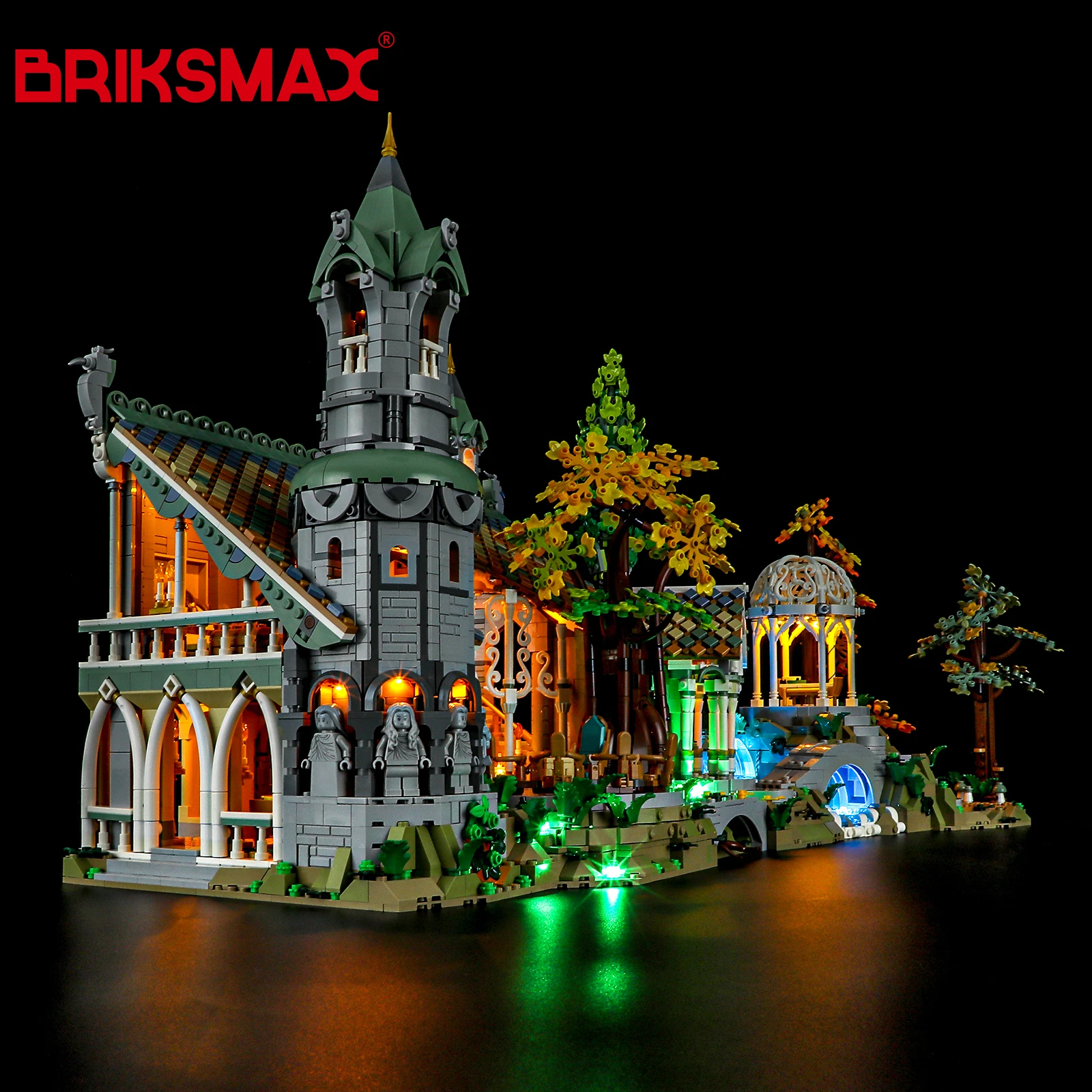 BriksMax LED Light Kit para 10316 Building Blocks Set (não inclui o modelo) Brinquedos para crianças