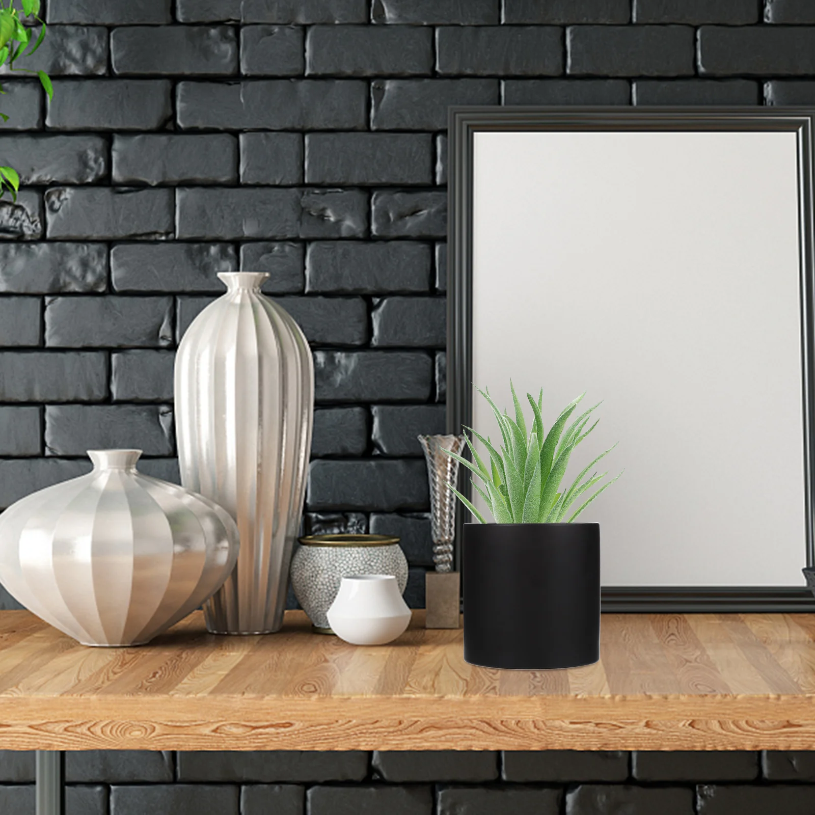 

20 Pcs Simulated Succulents Micro Landscape Decorations Artificial Plants Mini Fake Potted Photo Props Ornament Cactus Flowers