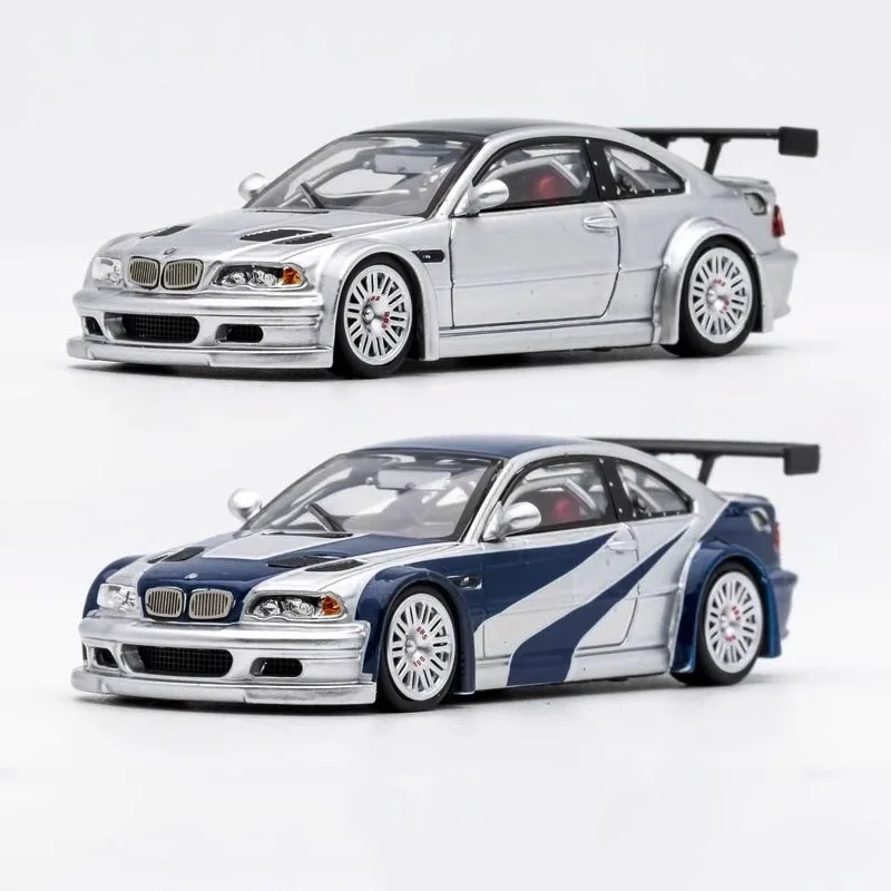 

DCM 1:64 Ultimate Flying Car The Fourth Generation M3 GTR E46 Alloy Full Open Simulation Car Model