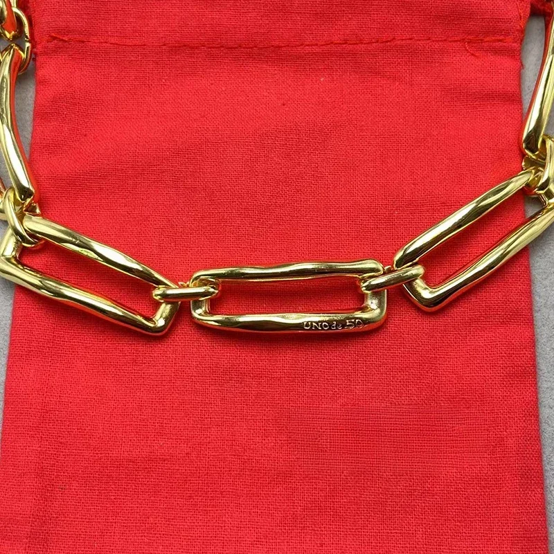 

Новинка 2023 г., unode 50, лидер продаж в Европе и Америке, модный тренд, высококачественное роскошное ожерелье, Женская романтическая Подарочная сумка для ювелирных изделий