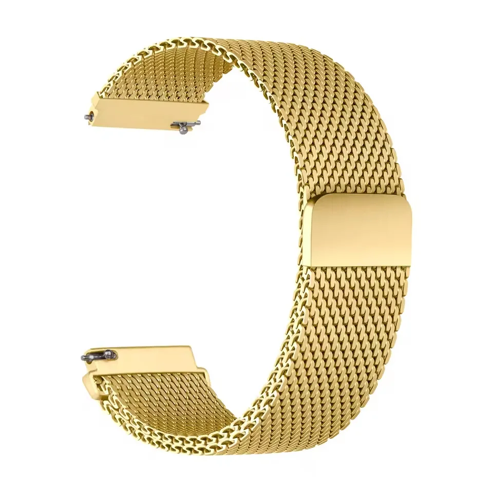 Premium Steel Mesh Milanese Loop Metal Bracelet Strap - Various Sizes