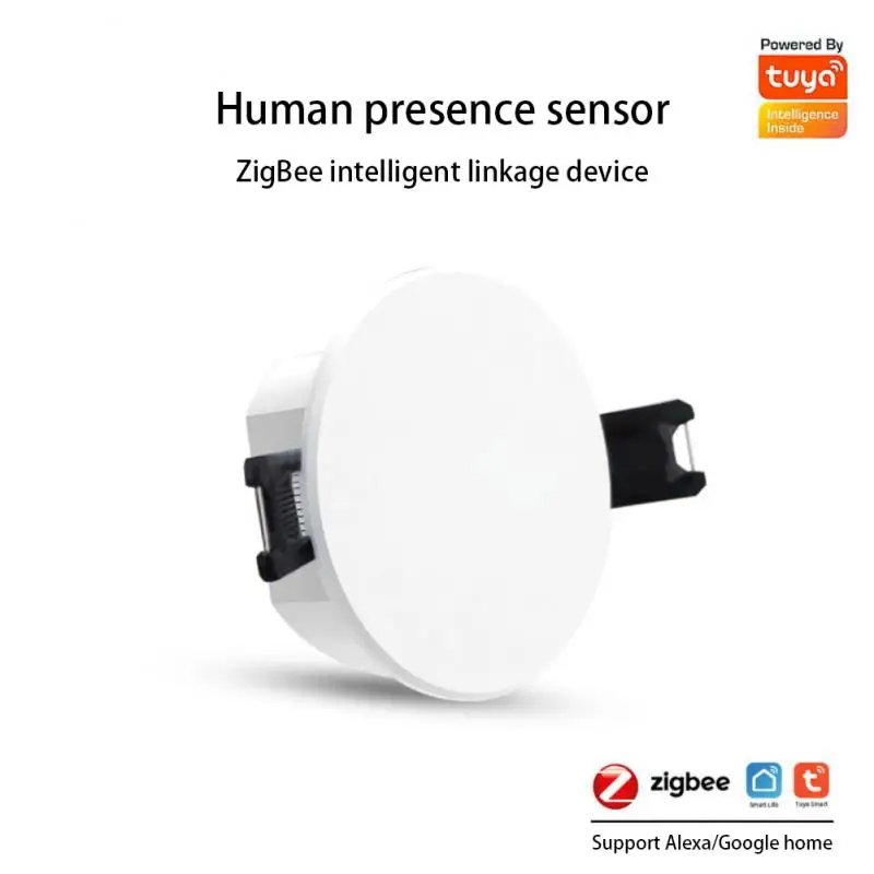 

Tuya ZigBee Smart Human Presence Sensor Energy Saving Environmental Protection Micro-motion Human Detector Security Alarm