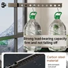 90 ° Foldable Clothes Rack Clothes Hangers Wall Mounted Hanger Drying Rack SpaceSaving Aluminum Clothes Organization 5