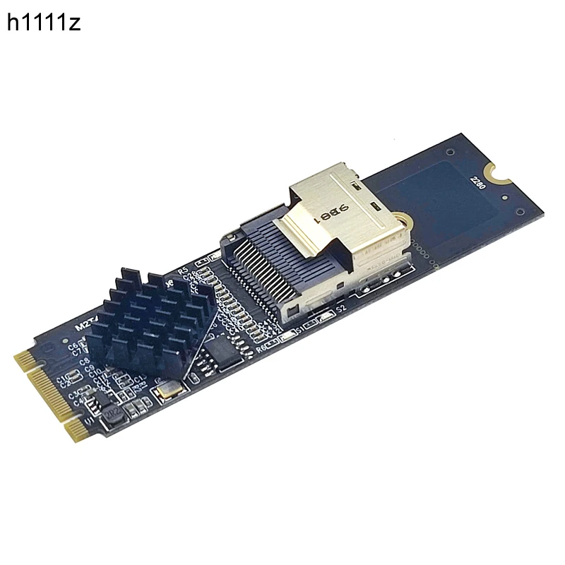 

Новинка M.2 NVME для Mini SAS SFF-8087 плата расширения Поддержка 4 портов SATA3.0 6 Гбит/с HDD SSD SATA контроллер SFF8087 к адаптеру M2 NVME