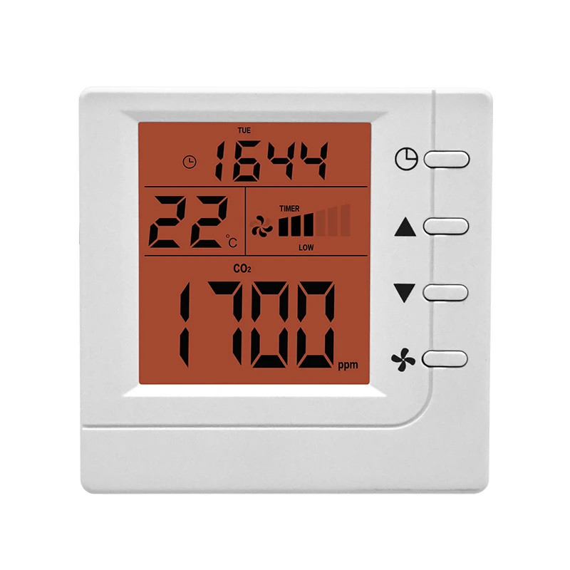 

Manufacturer of ventilation fan controller with Temperature and CO2 display RS485 HVAC controller