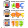 Plastic Magnet Letters Fridge Alphabet Refrigerator Colorful Toy To Spell Count Educational Learning Games Preschool Toy for Kid 3
