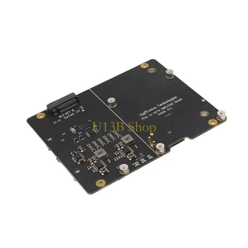 U13B X1006 PCIe Expansion Board for 2.5" Disk and M.2 Key B 2280 SSD Fast Speed