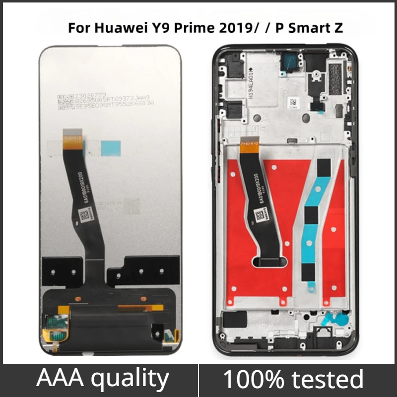 

For 6.59 inch For Huawei Y9 Prime 2019 / P Smart Z LCD Display STK-LX1 Touch Screen Digitizer Assembly parts