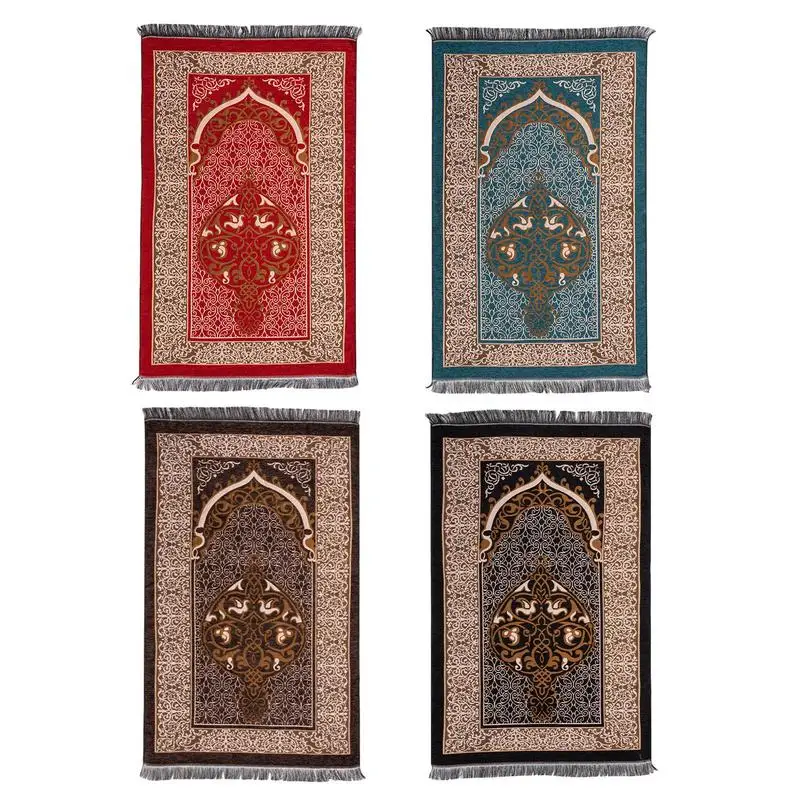 

Мусульманский ковер для поклонения, Молитвенное одеяло, коврик для молитвы, ковер, коврик, портативный тканый ковер, одеяло для дома, ИД, декор для Рамадана