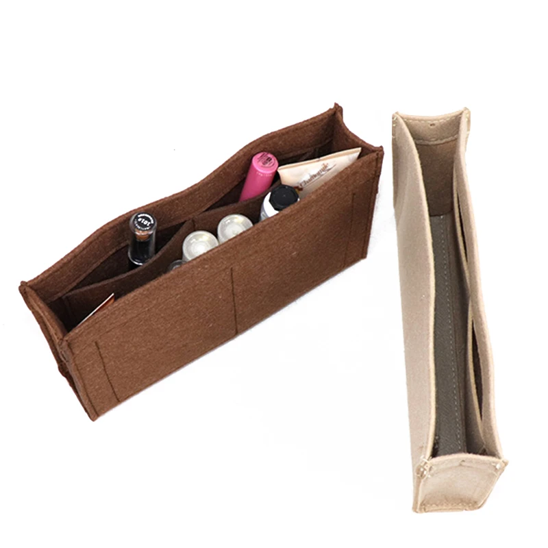 EverToner For LV GASTON WEARABLE WALLET Bag Felt Insert Organizer Inner  Purse Portable Handbag Makeup Organizer
