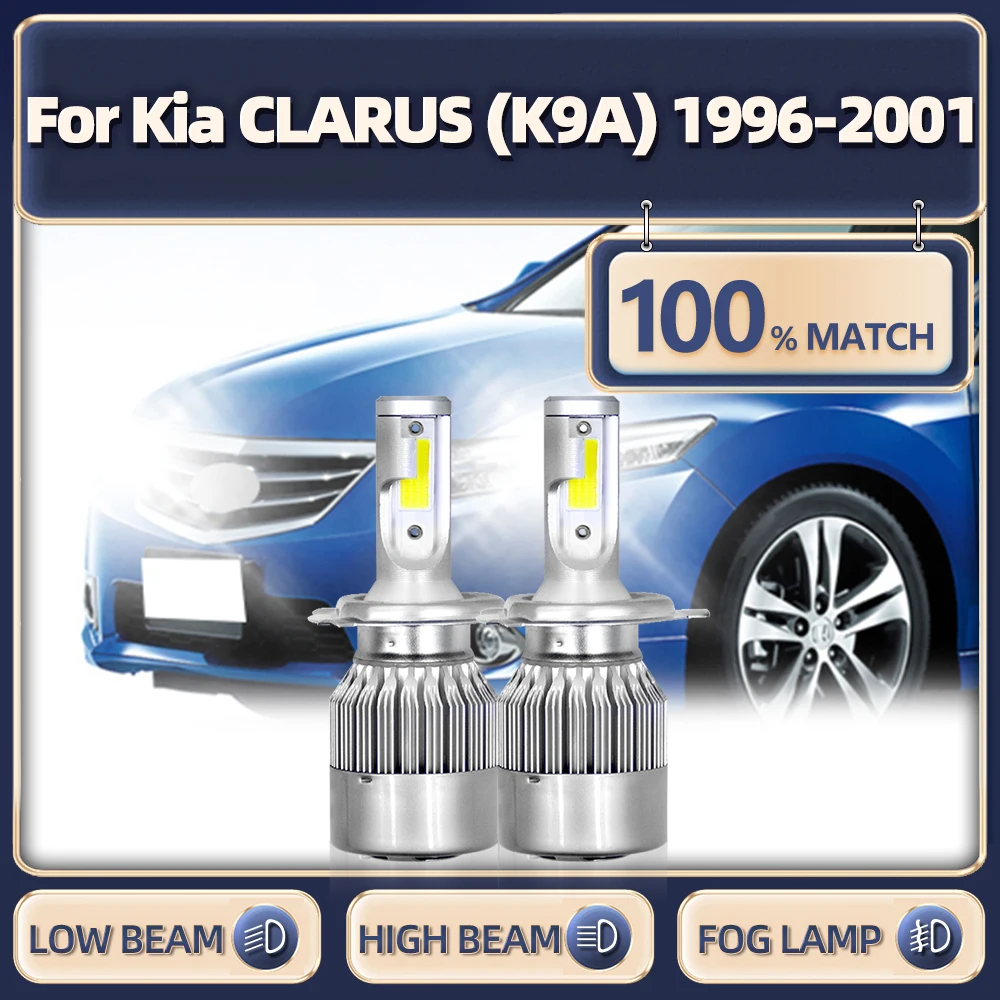 

Canbus LED Car Headlight Bulbs 20000LM Auto HeadLamp High Low Beam 12V 6000K For Kia CLARUS (K9A) 1996 1997 1998 1999 2000 2001