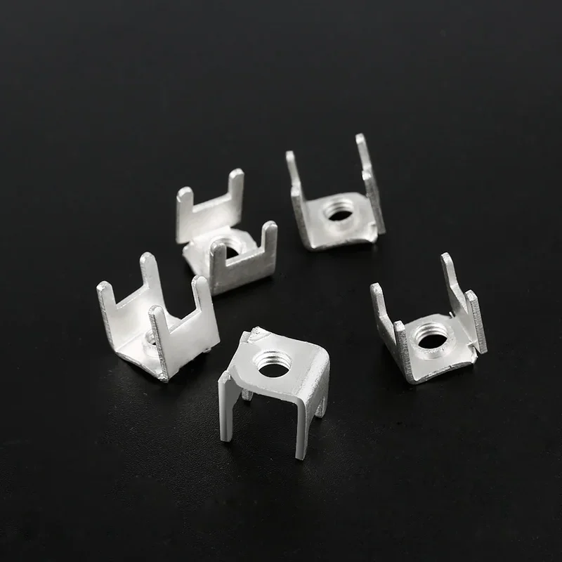 PCB-21B Welding PCB Stamping Terminal M5 4pin U Circuit Board Terminal Post