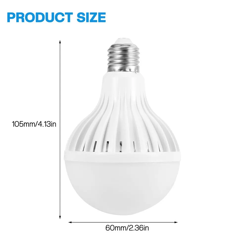 LED Emergency Light Bulb B22 5W USB Rechargeable Battery Lighting Lamp Intelligent light energy saving Tent Fishing images - 6