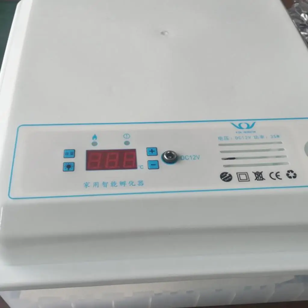 Egg Incubator Automatic Egg Incubator Eggs Poultry Hatcher Auto Temperature and Humidity Control for Chickens Ducks Family Use