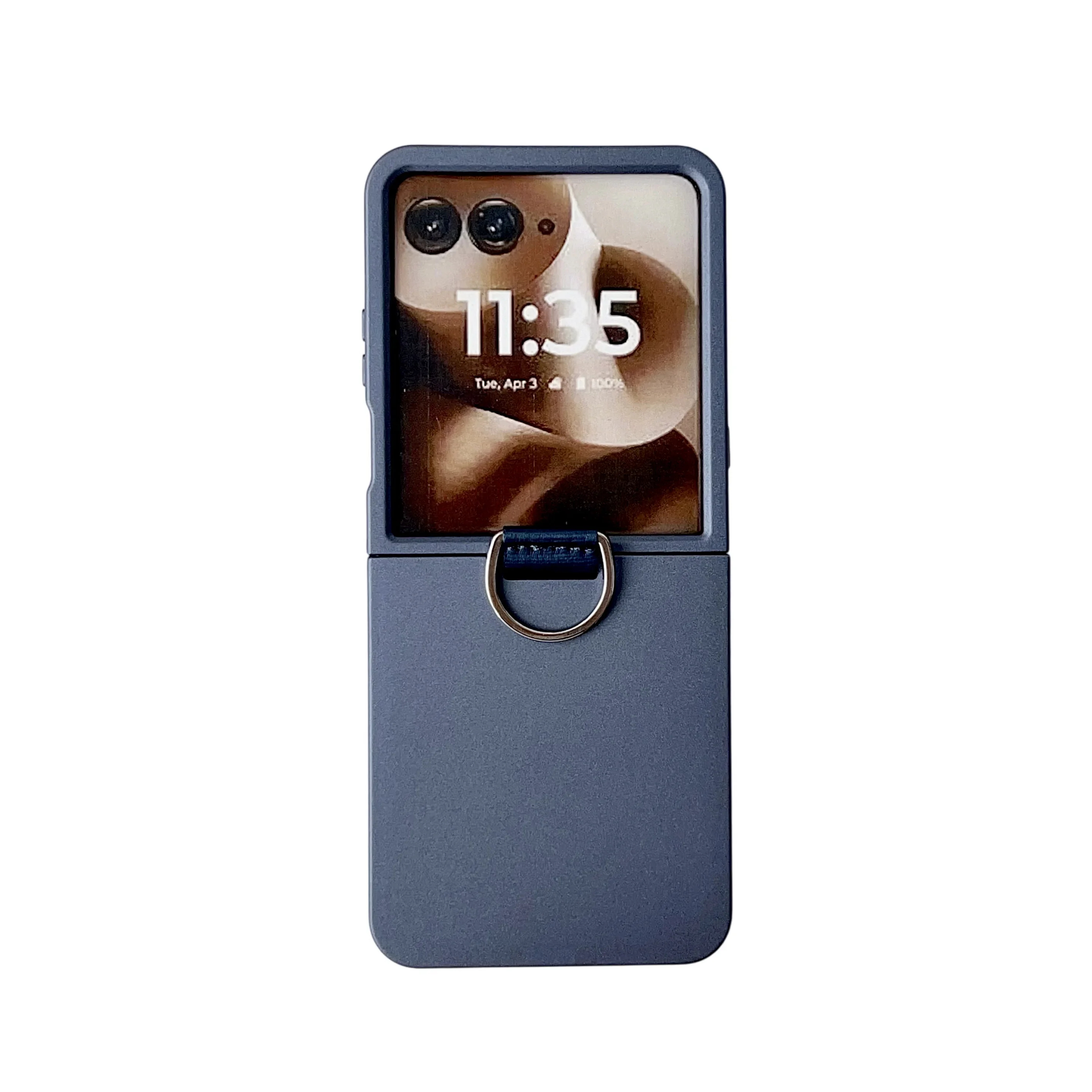 Ultra-Thin Matte Ring Case - Skin-Friendly Folding Protective Cover