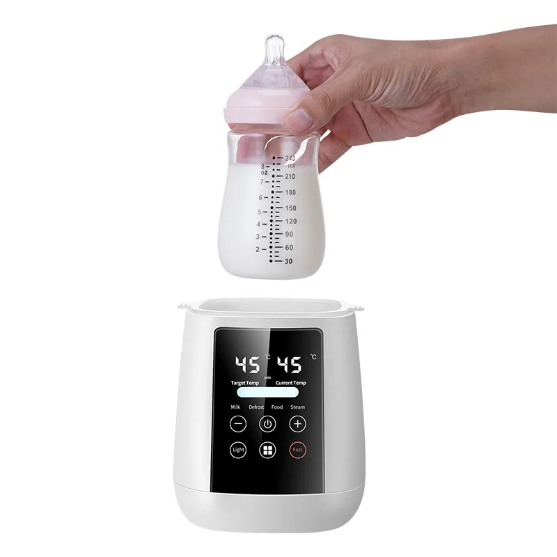 Baby Bottle Warmer & Sterilizer 6-in-1Multifuntion Breast Milk Warmer Accurate Temperature Control Baby Bottle Heater 5