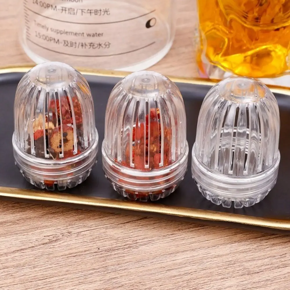Separator Flower Tea Filter Ball Transparent Kettle Infuser Tea Leaf Strainer Household Kitchen Accessories