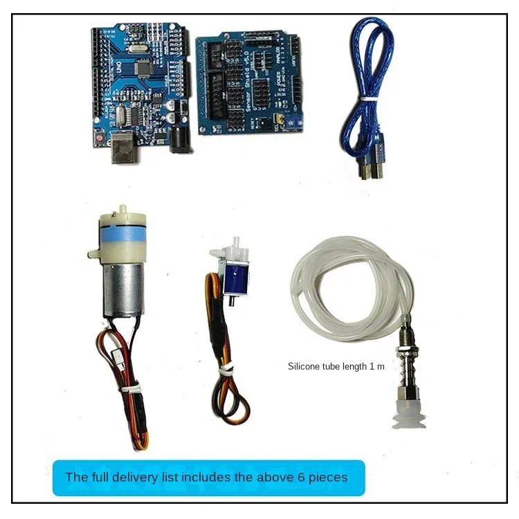 0.3/1/3/6/10/20kg Load Air Pump Suction Cup for Arduino Robot DIY Kit with PWM Control Cable Robotic Arm Programmable Robot Kit