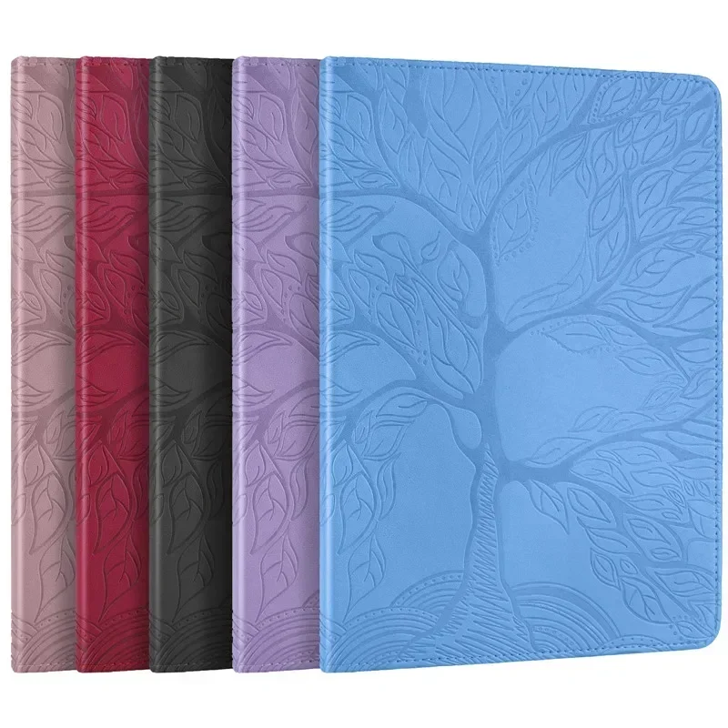 Premium 360° Rotating PU Leather Wallet Tablet Case Cover