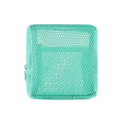 Travel - Friendly Waterproof Makeup Brush Holder and Cosmetic Bag (Black + Pink) (Style B Green)