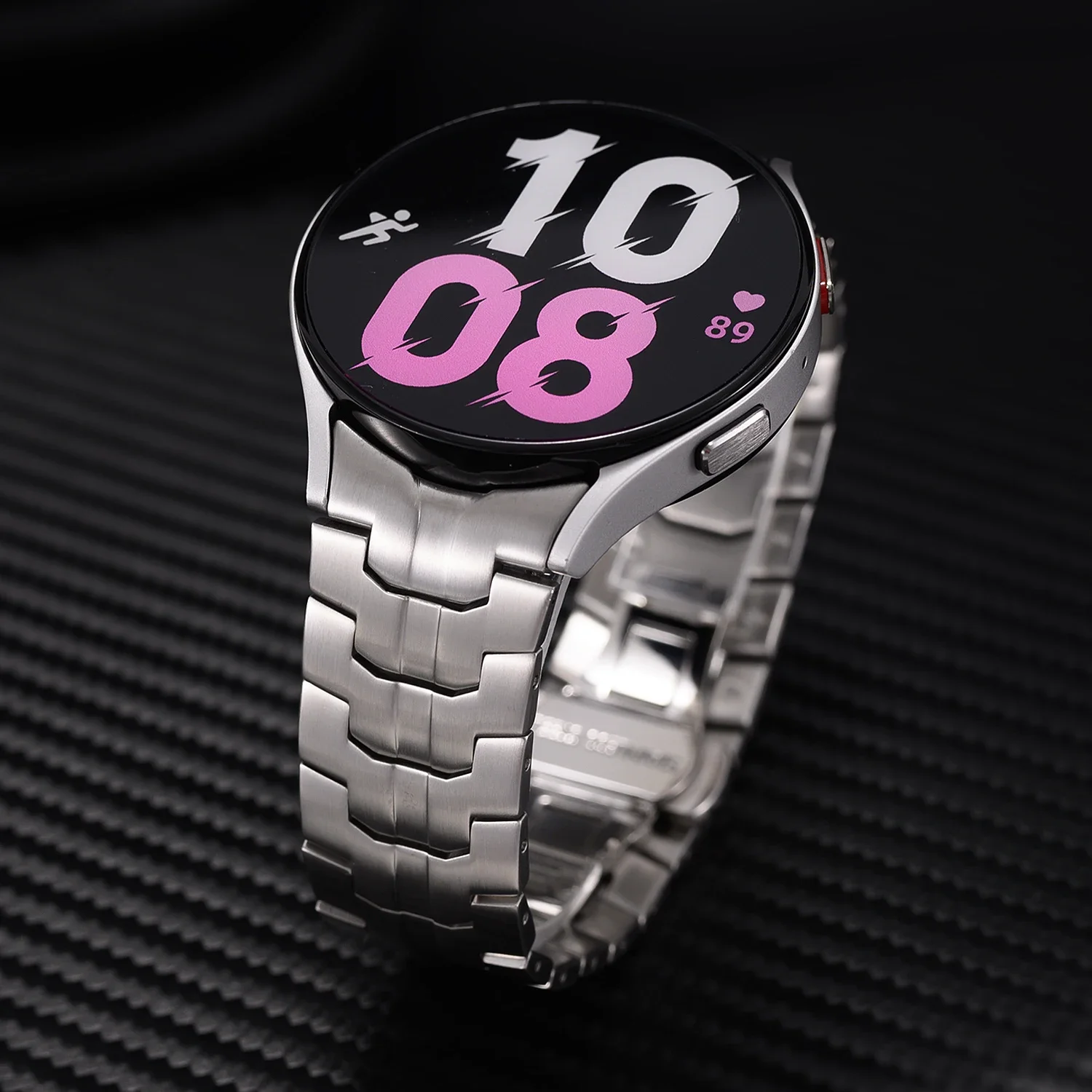 Premium Stainless Steel No-Gaps Watch Band Strap