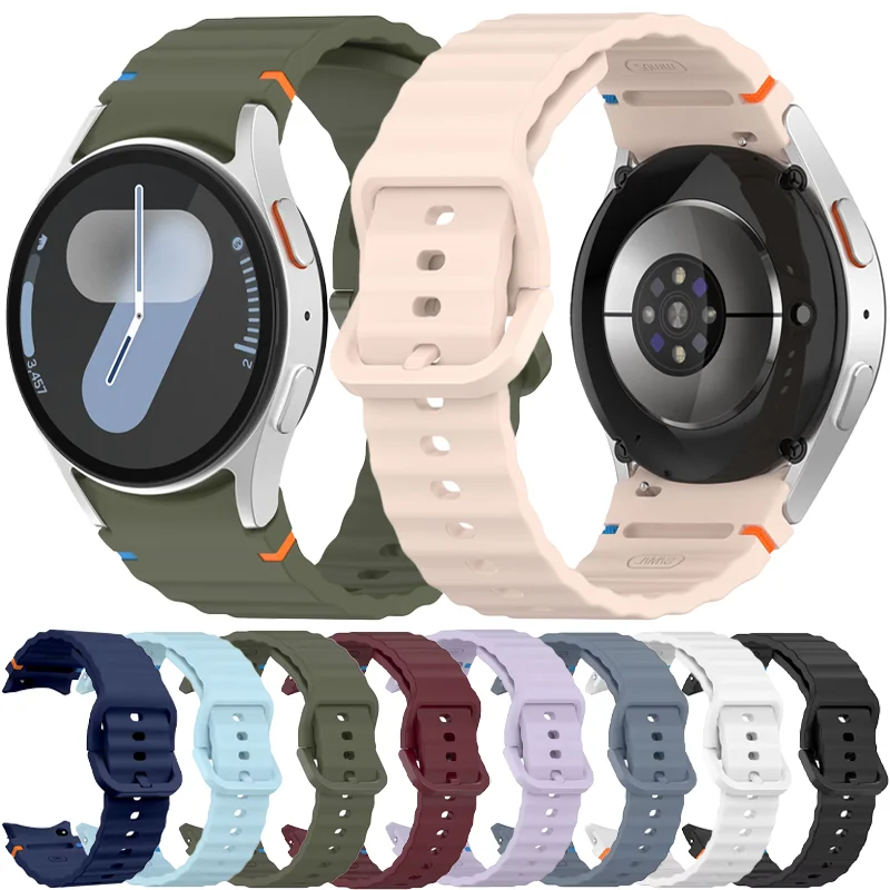 Premium Sports Silicone Smartwatch Strap - Universal Design for Optimal Comfort and Style