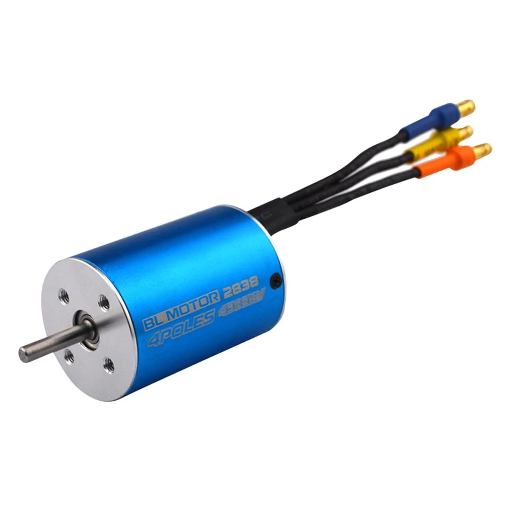 4 Poles 2838 4500kv Brushless Motor For 