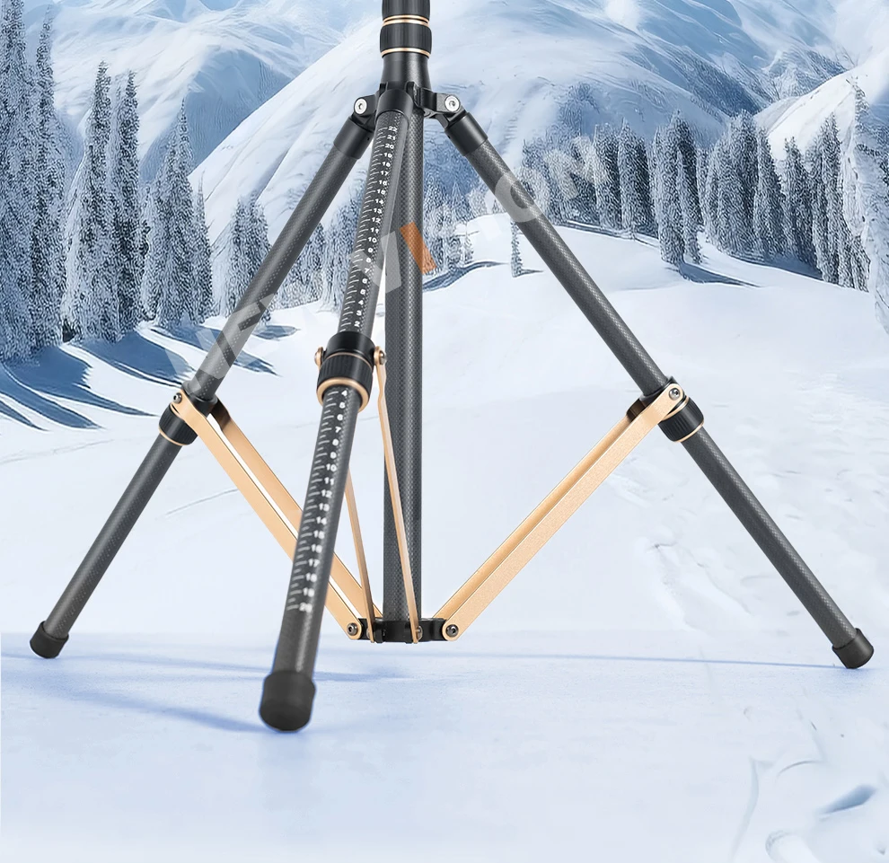 QZSD LS-255/285 Reverse folding light stand Photography outdoors Portable tripod