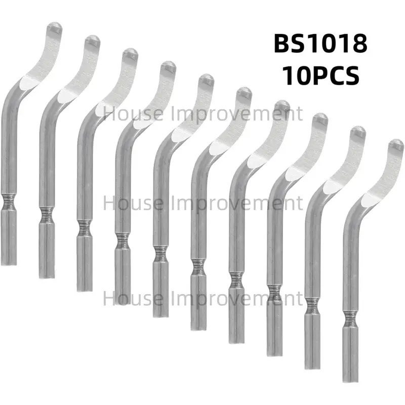 Deburring Tool Set with 11pcs High Speed Steel Swivel Blades Burr Removal Tool for Metal Resin PVC Pipes Copper Plastic Aluminum - Image 17