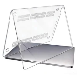 Sleek Transparent Clear Hard Cover for MacBook Neo 13 (Transparent)
