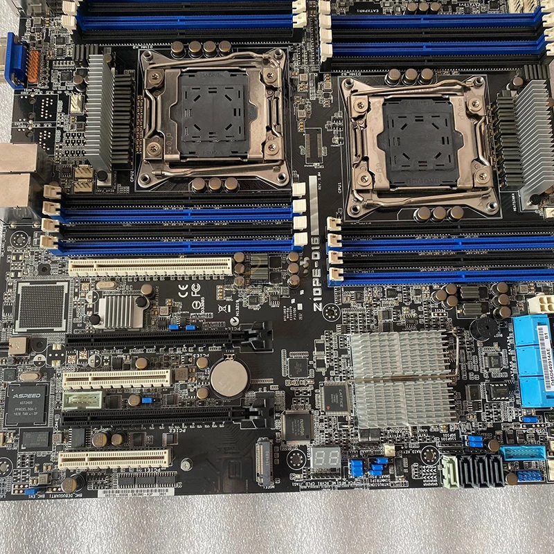ASUS 듀얼 소켓 서버 마더보드용 Z10PE-D16 인텔 C612 소켓 2011 지원 제온 E5-2600 V3 시리즈 100% 테스트 완료 빠른 배송